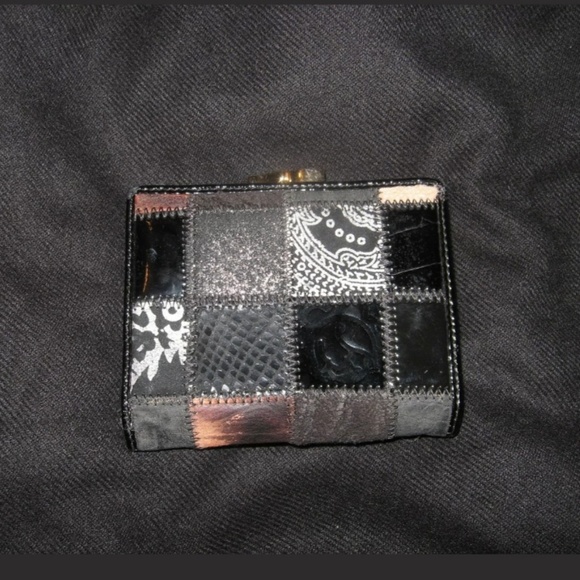 Braccialini Italy Patchwork Leather Wallet - Picture 2 of 11